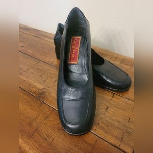 Vintage Cole Haan City Navy Pumps 6